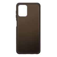 Funda Para Samsung A22 Lte Tpu Negra Transparente Y Flexible