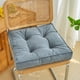 thumbnail image 1 of Cojín de Asiento Suxumhao Cuadrado Azul 2 Unidades, 1 of 4