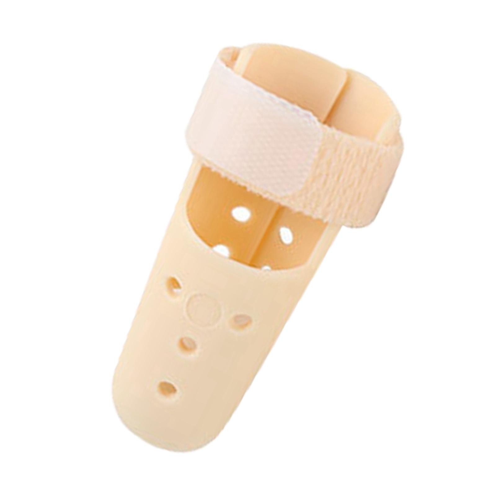 Magideal - Férula De Plástico Para S, De S Ajustable Para Recuperación, Baloncesto, Dolor De Liberación, Cinta De Protección, Soporte De Férula - De 53 A 55 Mm Dedo De 53 A 55 Mm