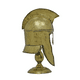 thumbnail image 3 of Casco Medieval Casco Romano Gold con Soporte, 3 of 3