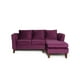 thumbnail image 1 of Seccional Ema Derecho Felpa Morado, 1 of 2