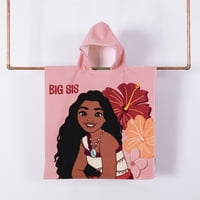 Disney-Moana - Toalla Playa Capucha Mf 60X120 Moana Sis