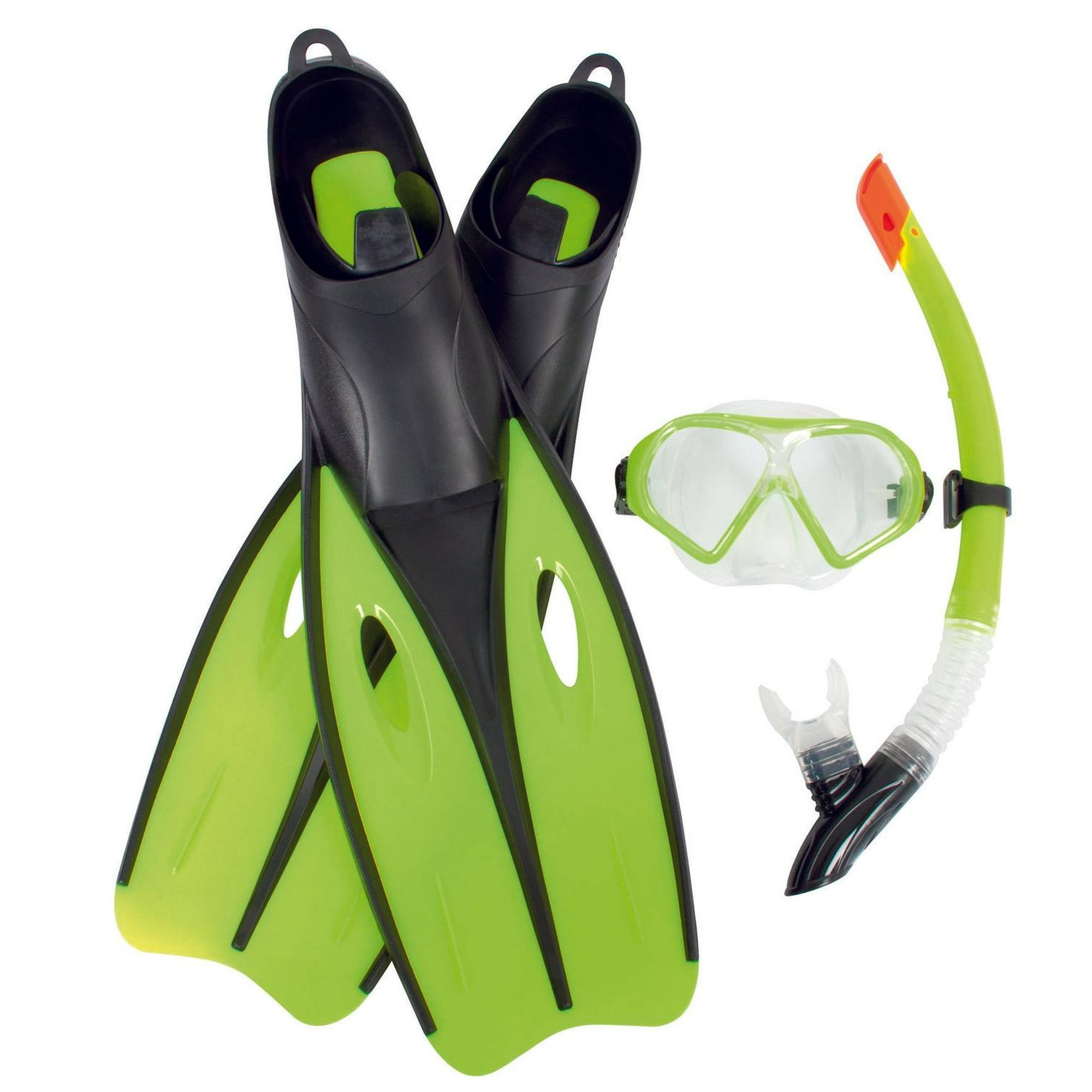 Bestway - Set Mascara Snorkel Y Aletas Talla L