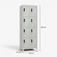 thumbnail image 2 of Casilleros Metálicos: 2 Cuerpos y 8 Puertas - PLML-8-2, 2 of 5