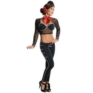 Rubies - Disfraz Mujer Mexicano La Adelita - Talla Xs Multicolor