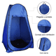 thumbnail image 2 of Carpa Vertical Vestidor Portátil Plegable Camping Playa, 2 of 9