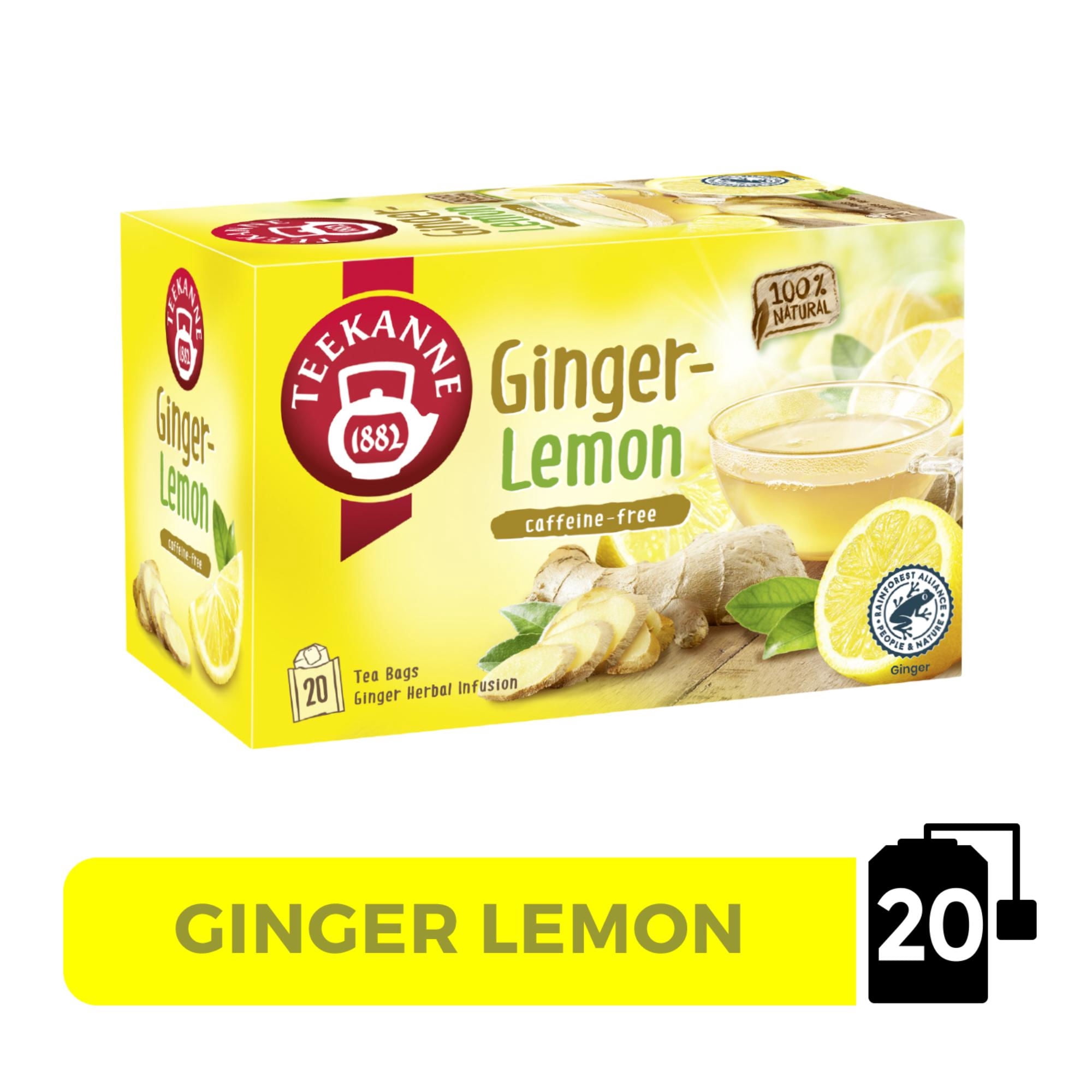 Te Infusion Ginger Lemon Caja, 20 Un