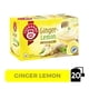 thumbnail image 1 of Té Infusión Ginger Lemon Caja, 20 Un, 1 of 1