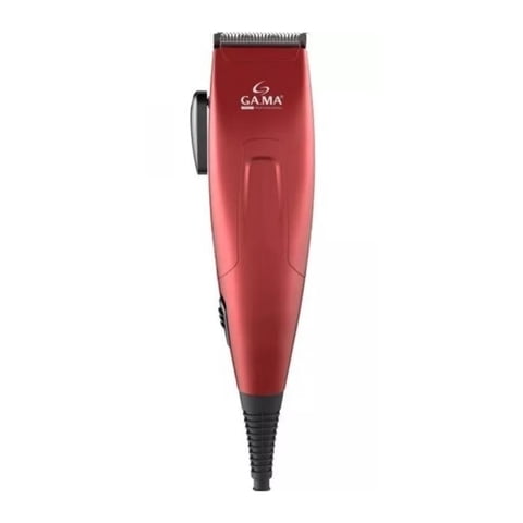 Gama - Maquina Corta Pelo Barba 24 Accesorios Rojo Gm562