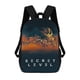 thumbnail image 1 of Nivel Secreto-theme Backpack, Campus style schoolbag Bookbag with Adjustable Shoulder Straps And Large Zip Compartment, Unisex Travel Bags., 1 of 6