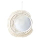 thumbnail image 3 of Espejo Redondo Bohemio con Flecos de Macramé, Espejo de Maquillaje Hecho a Mano, Espejo de Pared Colgante para La Decoración de La Sala de Estar Del a, 3 of 5