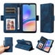thumbnail image 3 of Carcasa FOXDOCK Samsung Galaxy A05s de cuero PU, diseño acolchado clásico, protección contra caídas y rayones, 3 of 5