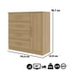 thumbnail image 2 of Comoda Con Puerta Beige Mate Zanzini, 2 of 3