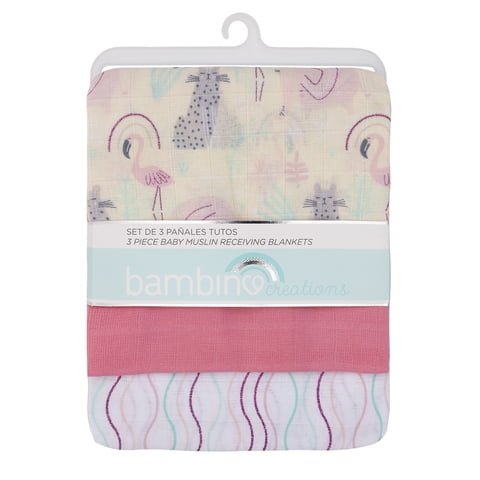 Bambino - Set 3 Pañales Tuto Fucsia Chita Niña