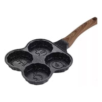 Click Ventas - Sarten 4 Agujeros Para Huevos Panquecas Antiadherente