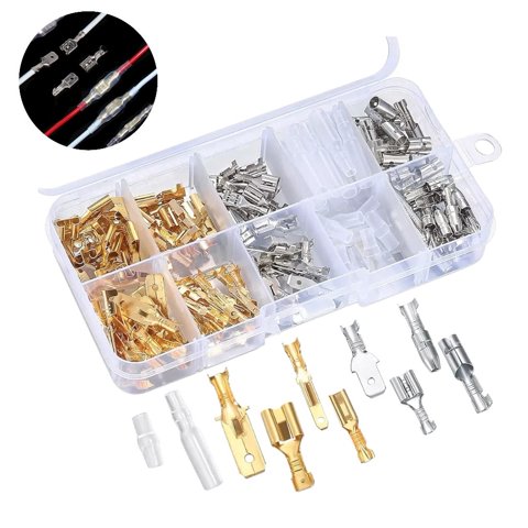 Genérico - 1 X Kit Terminales De Cables Conectores Electricos Cable 150 Piezas