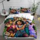 thumbnail image 1 of Encanto Girls Printed Quilt Duvet Cover Set Doona Cover Kids Bed Linen3-Piece Bedding Set, 1 of 5