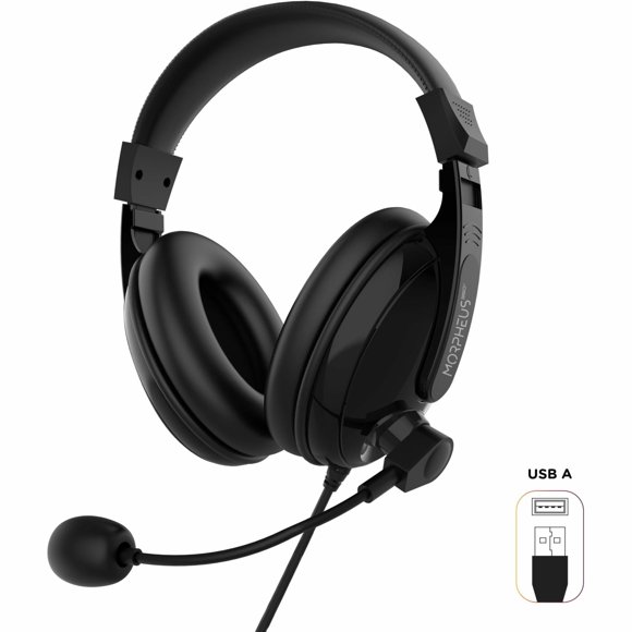 Auriculares Morpheus 360 HS3500SU USB Negro Over Ear