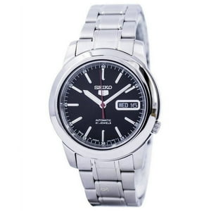 Reloj Seiko 5 Automático Snke53J1 De Acero Inoxidable Con Esfera Negra Para Hombre