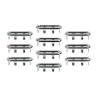 Magideal - Cubiertas De Desbordamiento Para Fregadero, Tapa De Orificio De Anillo Embellecedor Para Lavabo De Cocina Y Baño, Para El Baño De La Cocina Del Hogar Oval