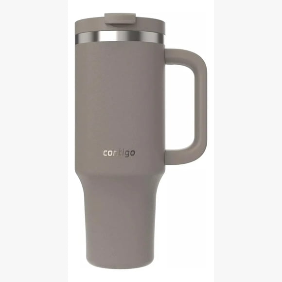 Botella Contigo Streeterville 1.180ml Color Gris Inky Cap Acero Inoxidable