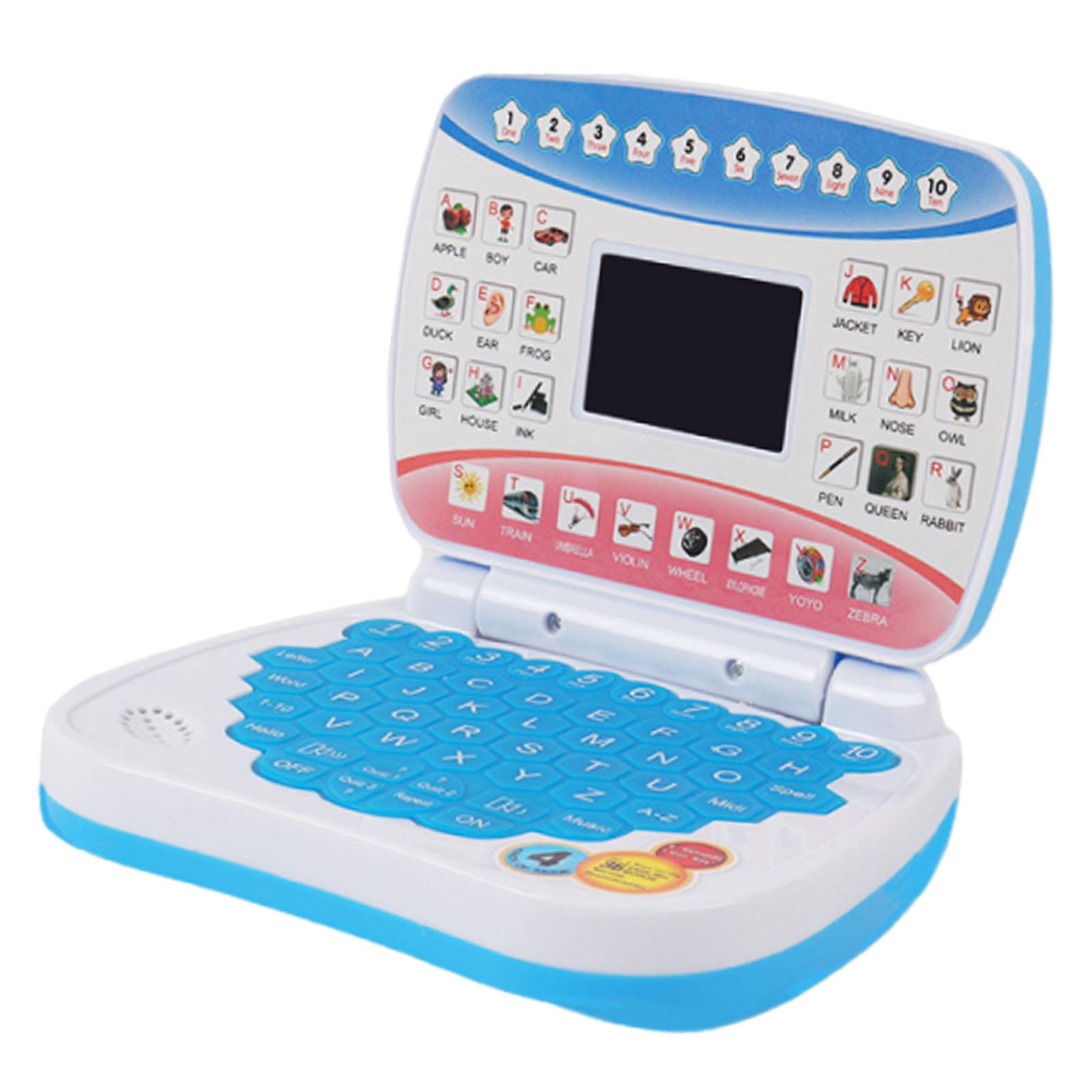 Bothyi - Tableta De Aprendizaje Infantil Con Pantalla Led Creativa, Ideal Como Regalo De Cumpleaños Para Niños. Color Azul.