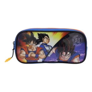 Estuche Escolar Niño Personajes Azul Dragon Ball