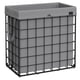 thumbnail image 1 of Cesto de ropa SONGMICS 110L con forro extraíble negro/gris, 1 of 9