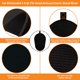 thumbnail image 4 of Alfombra Deslizante Owowong 37 cm x 25 cm para Batidora KitchenAid 5‑8 Qt, 4 of 7