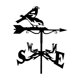 thumbnail image 5 of Retro Metal Veleta Veleta Veleta Indicador Dirección Viento Brids, 5 of 5
