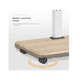 thumbnail image 3 of Soporte Tv Rack Movil Con Ruedas 32 A 75 Base Pedestal Stand, 3 of 4
