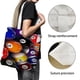 thumbnail image 3 of Billar Bolso de tela con estampado de lienzo para mujer, bolsa de compras reutilizable y estética, con cremallera interior, regalo para mujer,38*45cm., 3 of 6