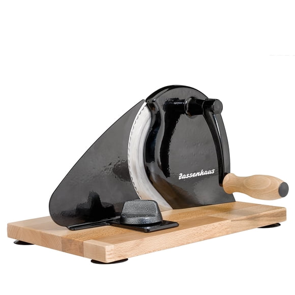 Cortadora de pan Zassenhaus Original Classic, ajustable, negra