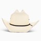 thumbnail image 4 of Sombrero Vaquero RESISTOL Denison 7X Bangora de Paja Natural, 4 of 7