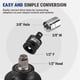 thumbnail image 5 of Juego de adaptadores Impact Socket WORKPRO 8PC 1/4, 3/8, 1/2, 3/4, 1 unidad, 5 of 8