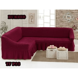 Angeles Del Hogar - Funda Cubre Sofa Cuadrille Tipo L