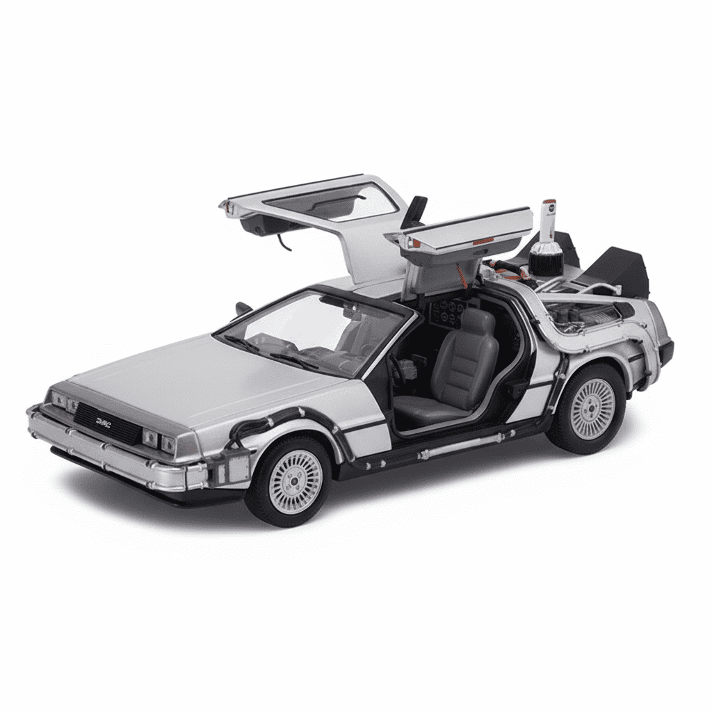 Toyng - Back To The Future Ii Delorean Escala 1:24 - Welly