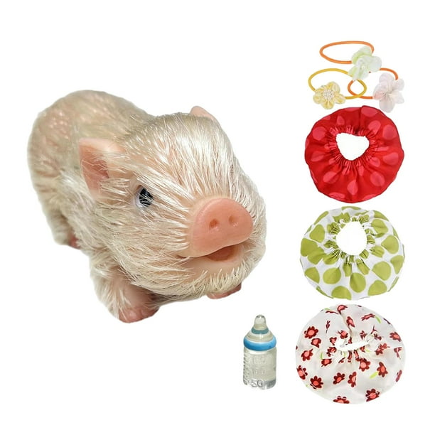 Juguete De Cerdo Renacido En Miniatura Divertido Para La Decoración Del Hogar Accesorios Para Fotos Regalo De Cumpleaños Estilo A