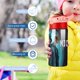 thumbnail image 5 of Mickey 17Botella de Agua con Tapa Pop Top de Un Toque, Acero Inoxidable, a Prueba de Fugas, para Deportes, Botella Infantil rosa 12 oz, 5 of 6