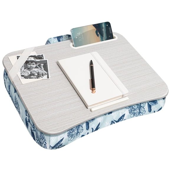 Lap Desk LapGear Designer Blue Blossoms para portátil de 15,6 pulgadas