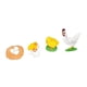 thumbnail image 1 of Figuras Del Ciclo De Crecimiento Animal, Accesorios De Enseñanza Para Niños Y Niñas, Gallina De Aprendizaje Preescolar, 5x5cm, 1 of 5