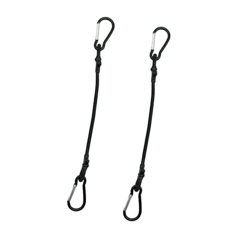 Magideal - 2 Piezas Cordón De Puenting De Dos Piezas De Servicio De Servicio Pesado Cordillero Fuerte Cordón Elástico Cordones Elásticos Para El Bungee De Lonas 60 Cm