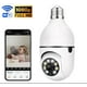 thumbnail image 4 of Camara Ampolleta Seguridad 360° Visor Nocturno 1080p blanco, 4 of 11