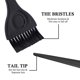 thumbnail image 3 of Ofertas Únicas Pro Cepillo Profesional De Tinte Para Cabello Con Mango Negro De Plástico De 2 5 De Ancho, 3 of 7