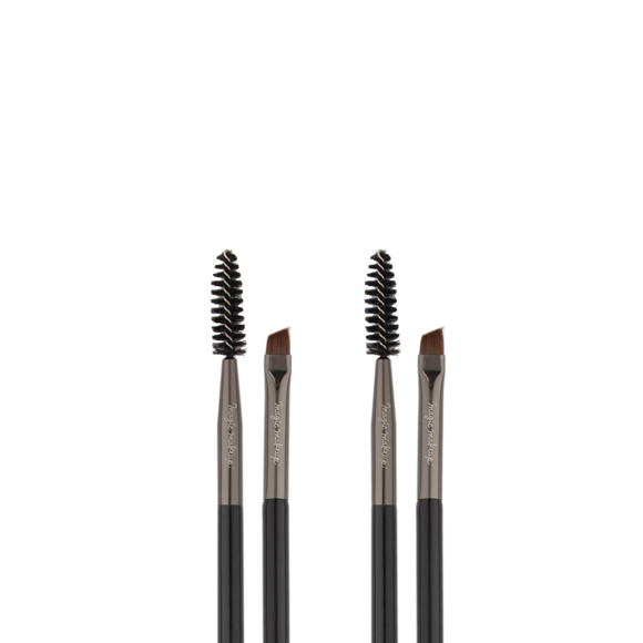Pack x2 Brocha Doble para Cejas y Delineado Oh! My Brush Magic Makeup