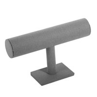 Magideal - Organizador De Pulseras, Soporte De Exhibición De Joyería Para Venta, Barra En T, Organizador De Brazaletes, Soporte De Exhibición De Pulseras Para , Gris