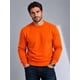thumbnail image 1 of Poleron Polo Cuello Redondo 300g De Hombre 70/30 Basico S Naranja Lisa, 1 of 3