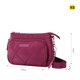 thumbnail image 3 of Cartera de Hombro Arlet S Pequeño Deco Rose, 3 of 3