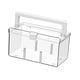 thumbnail image 2 of Organizador De Estuche De Primeros Auxilios Con Asa, Caja De Maquillaje Para Lugar De Trabajo, Gimnasio, Deportes, Transparente, 2 of 5