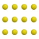 thumbnail image 1 of 12 Uds Pelotas De Golf De Espuma Pelotas Para Practicar Golf Para Manualidades Interior Exterior Patio Amarillo, 1 of 5